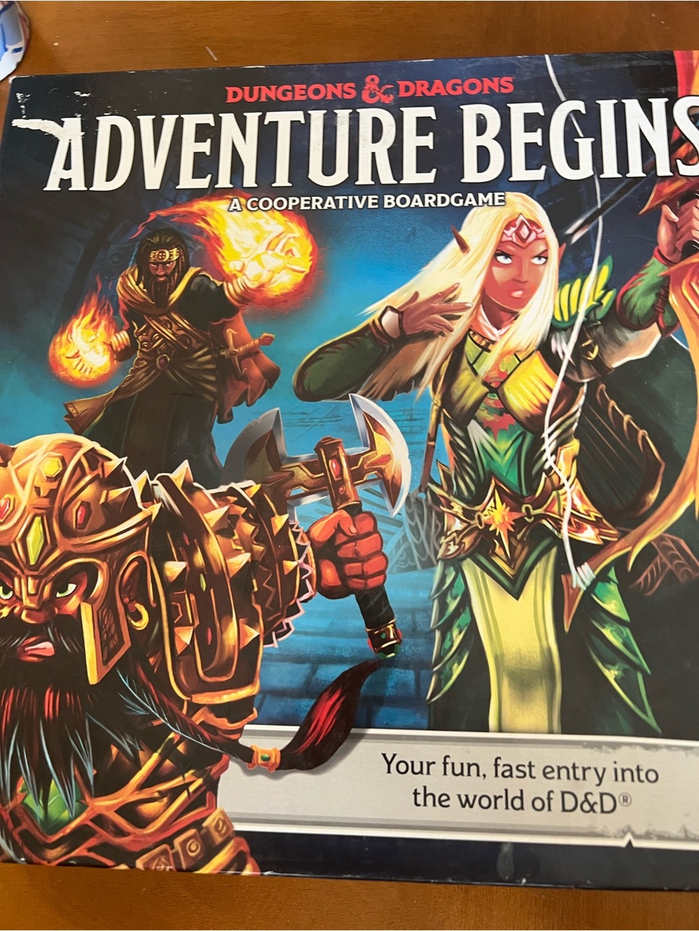Dungeons & Dragons Adventure begins game Preowned complete